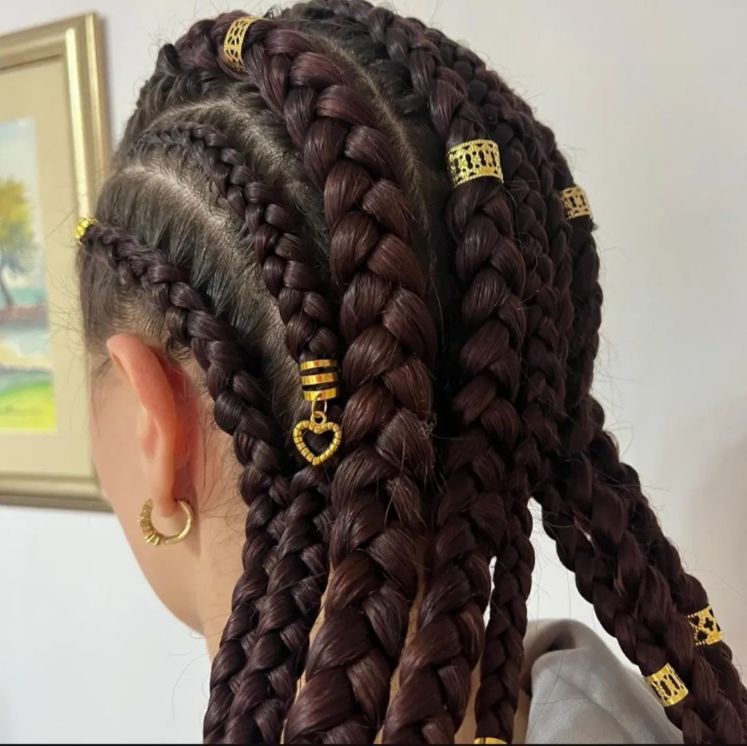 D Line #sarajevo Pletenice, kike, punđe Pletenice - gusta kosa srednje dužine