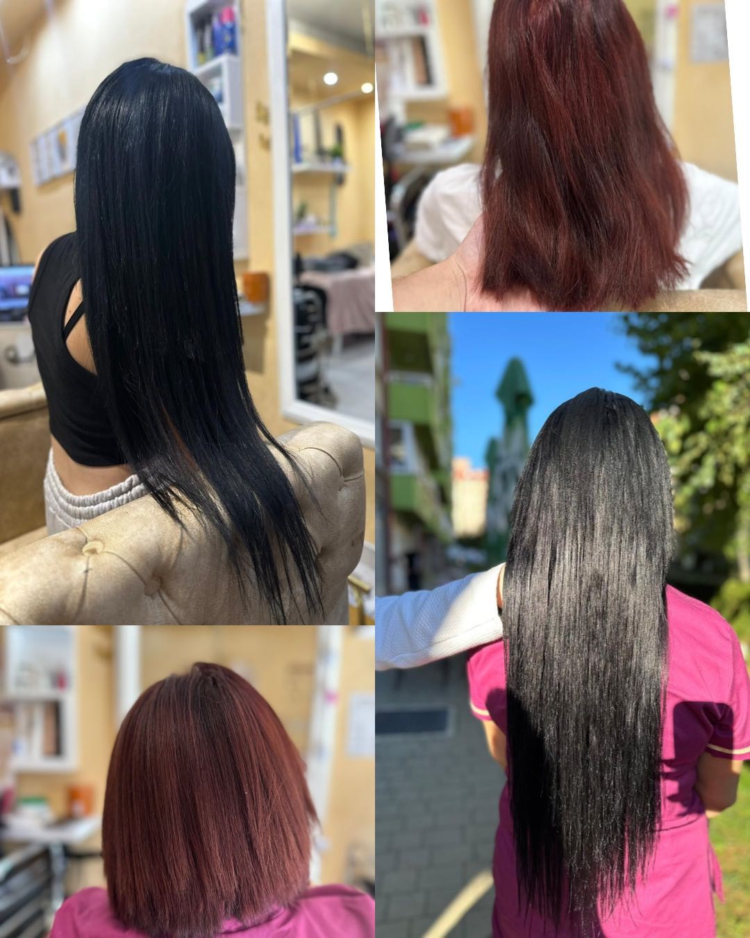 Farbanje cijele dužine + pranje kose + feniranje - extra duga kosa - Poezija ljepote, Sarajevo Farbanje kose Frizerski saloni Farbanje kose, Sarajevo, Novo Sarajevo - Novi Grad