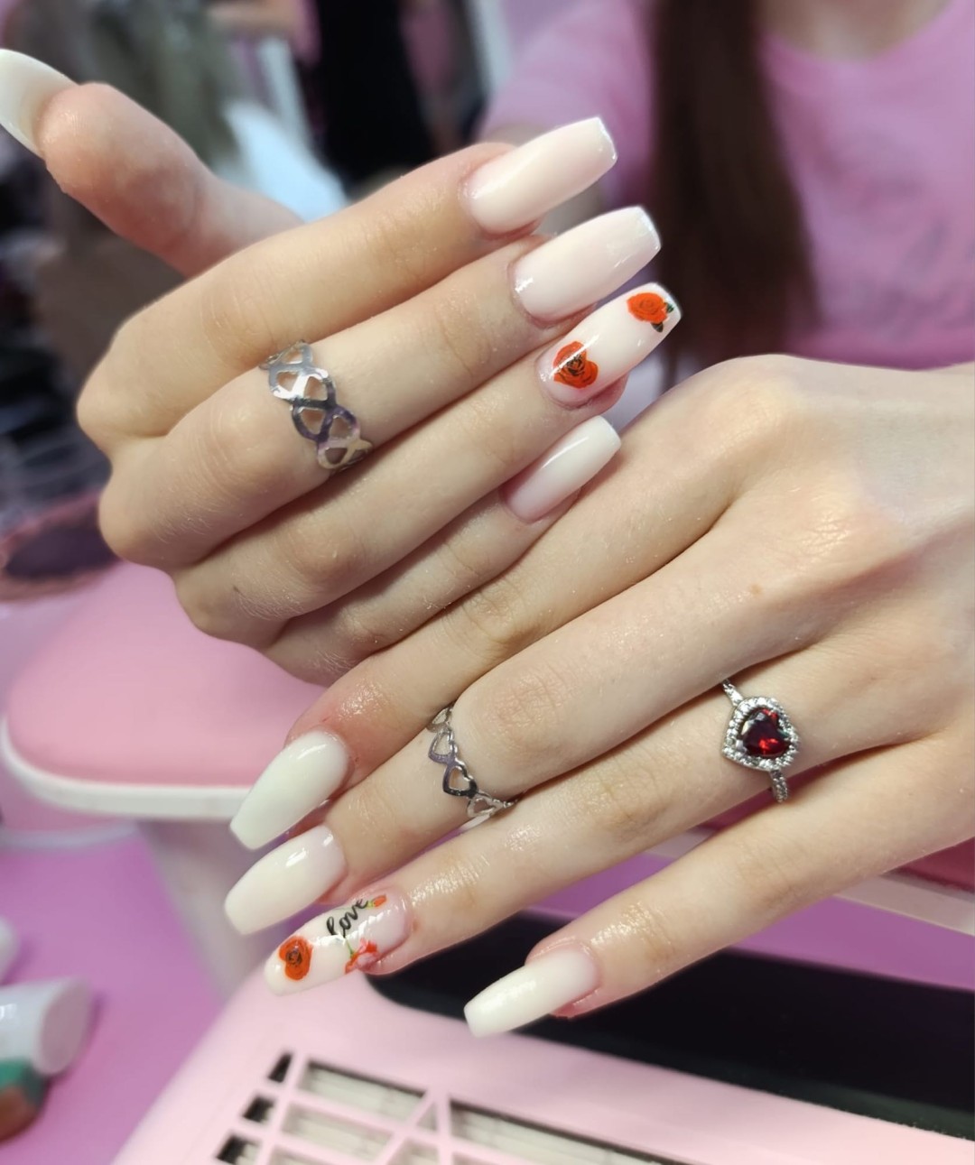 Poezija ljepote #sarajevo Ojačavanje noktiju Gel na prirodne nokte - boja