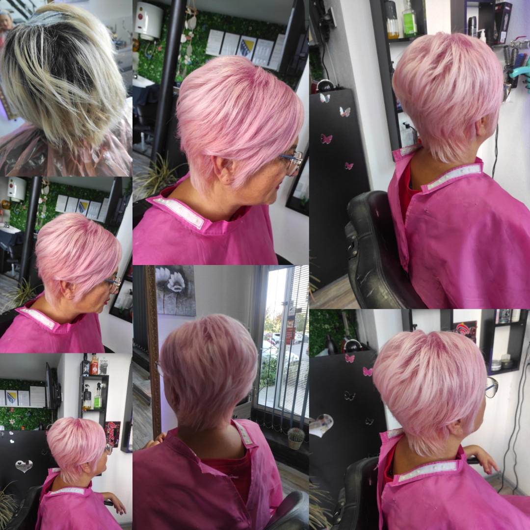 Blajhanje kose + preliv + pranje kose + feniranje - kosa srednje dužine - M&A, Sarajevo Blajhanje kose Frizerski saloni Blajhanje kose, Sarajevo, Novo Sarajevo - Novi Grad