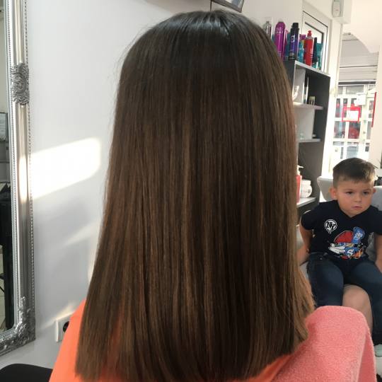 Frisco #sarajevo Žensko šišanje Žensko šišanje - kosa srednje dužine