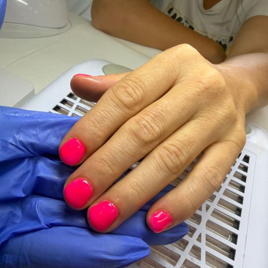 Ella #modrica Ojačavanje noktiju Rubber baza - geliranje bez turpijanja