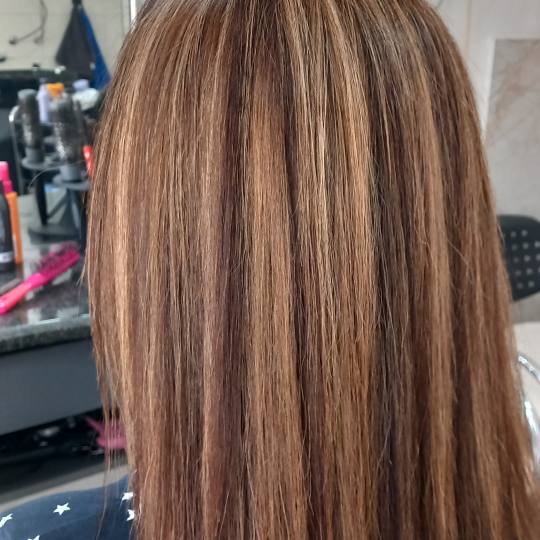 Snježana #sarajevo Pramenovi Pramenovi na foliju - duga kosa