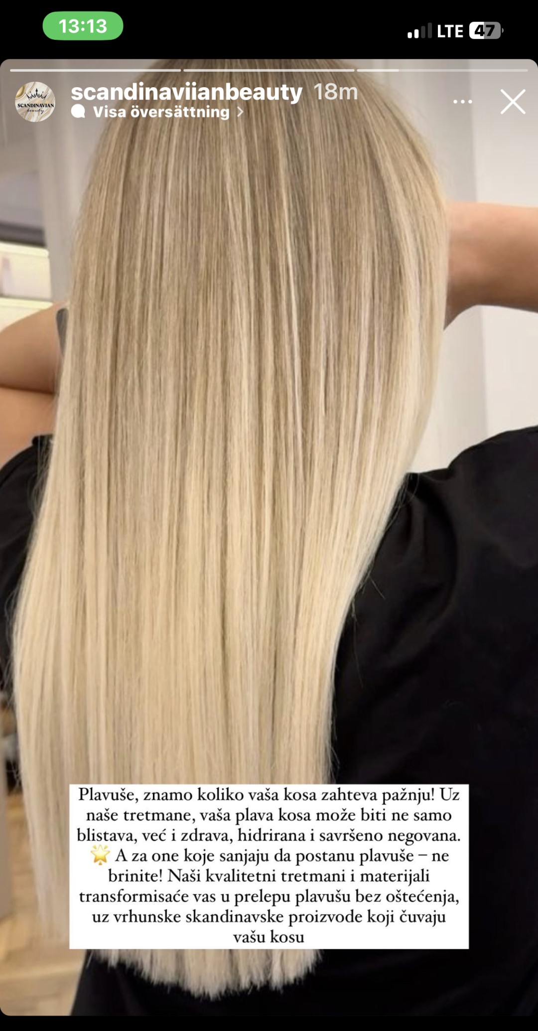 Scandinavian Beauty #banjaluka Njega i ojačavanje kose Tretman za njegu kose - duga kosa