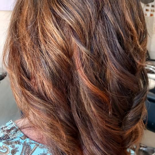 Snježana #sarajevo Pramenovi Pramenovi na foliju - kosa srednje dužine