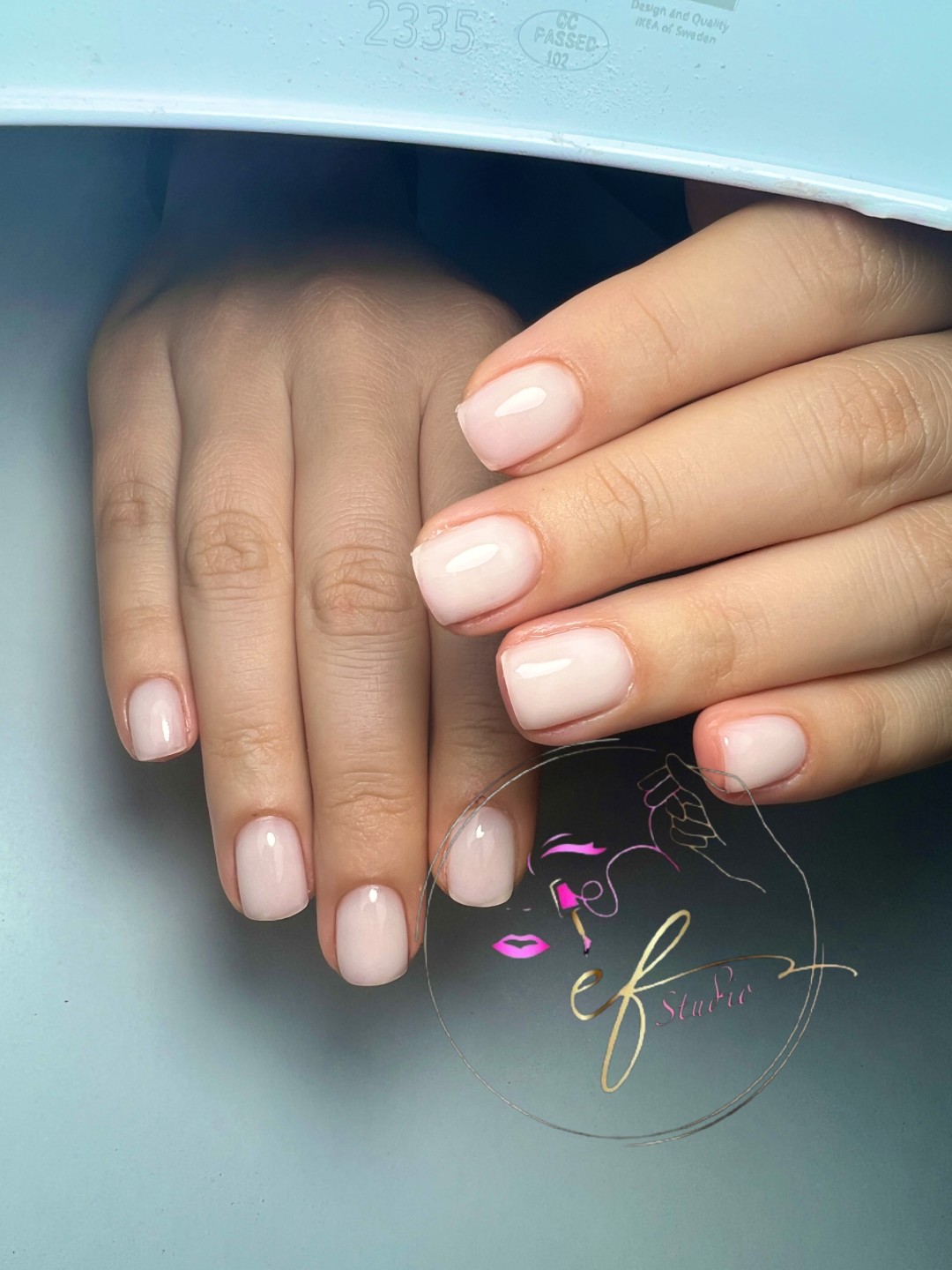 Studio ef #sarajevo Ojačavanje noktiju Gel na prirodne nokte-kratki nokti