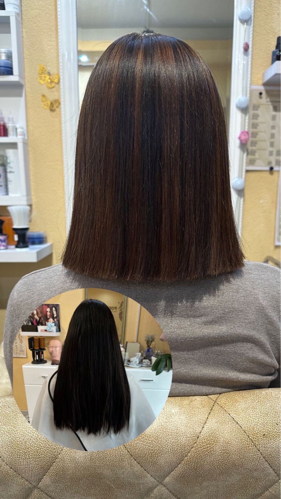 Poezija ljepote #sarajevo Pramenovi Pramenovi na foliju - kosa srednje dužine