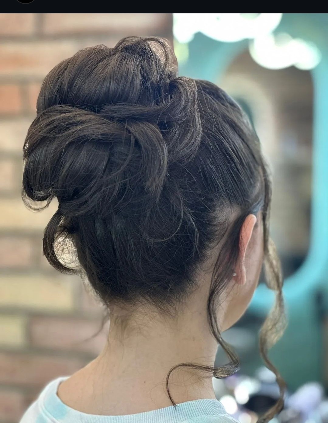 Idelle Studio #sarajevo Svečane i frizure za svadbu Svečana frizura - duga kosa