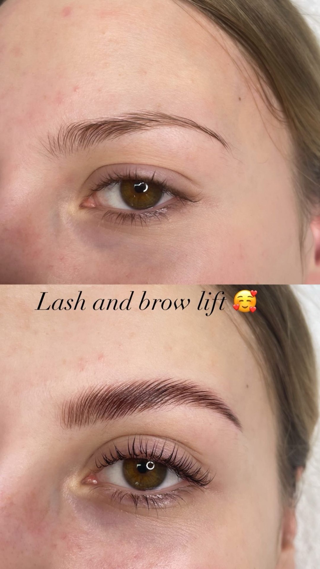 Shine #sarajevo Obrve Brow lift + lash lift