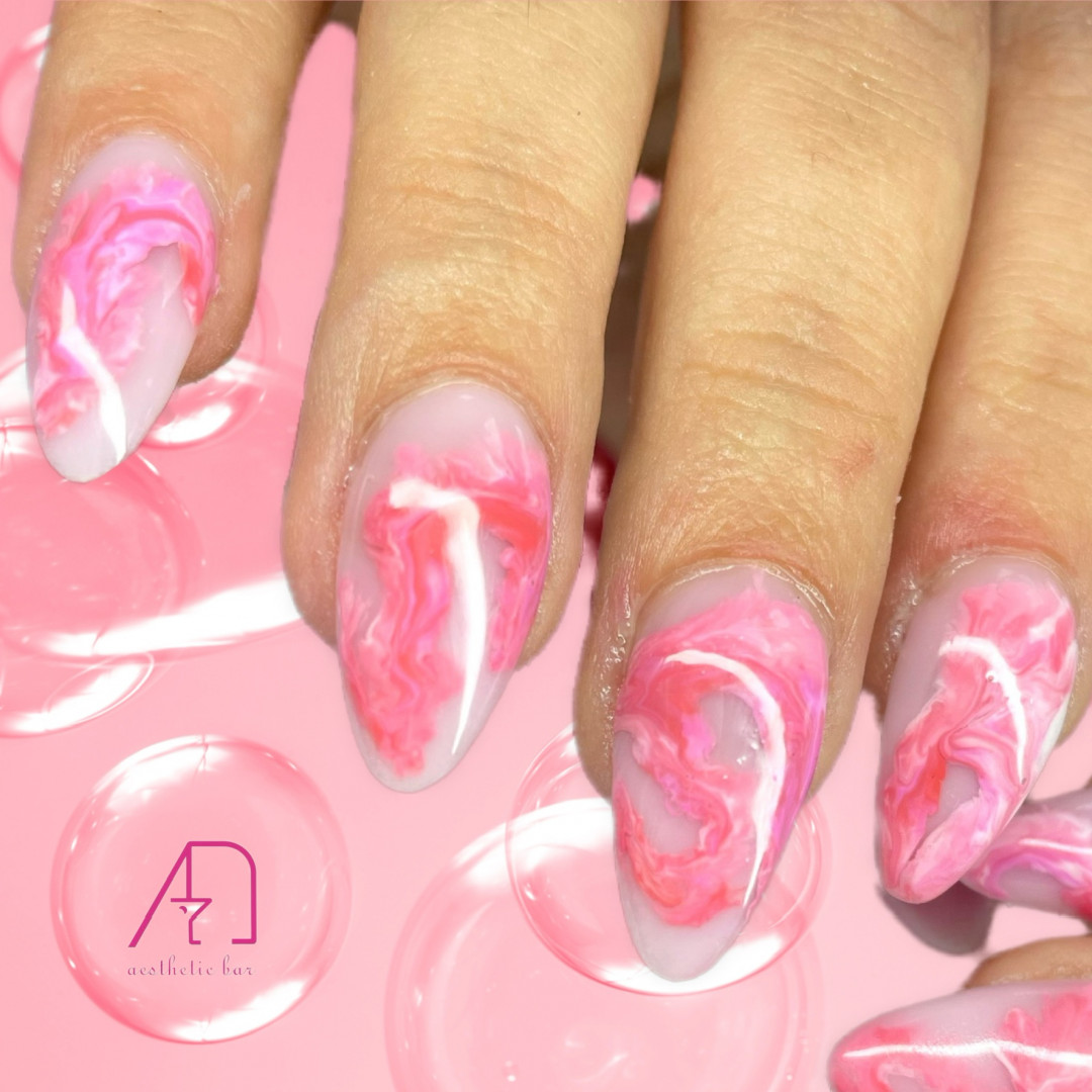 AEsthetic Bar Academy #sarajevo Izlivanje noktiju Izlivanje noktiju gelom - veličina M