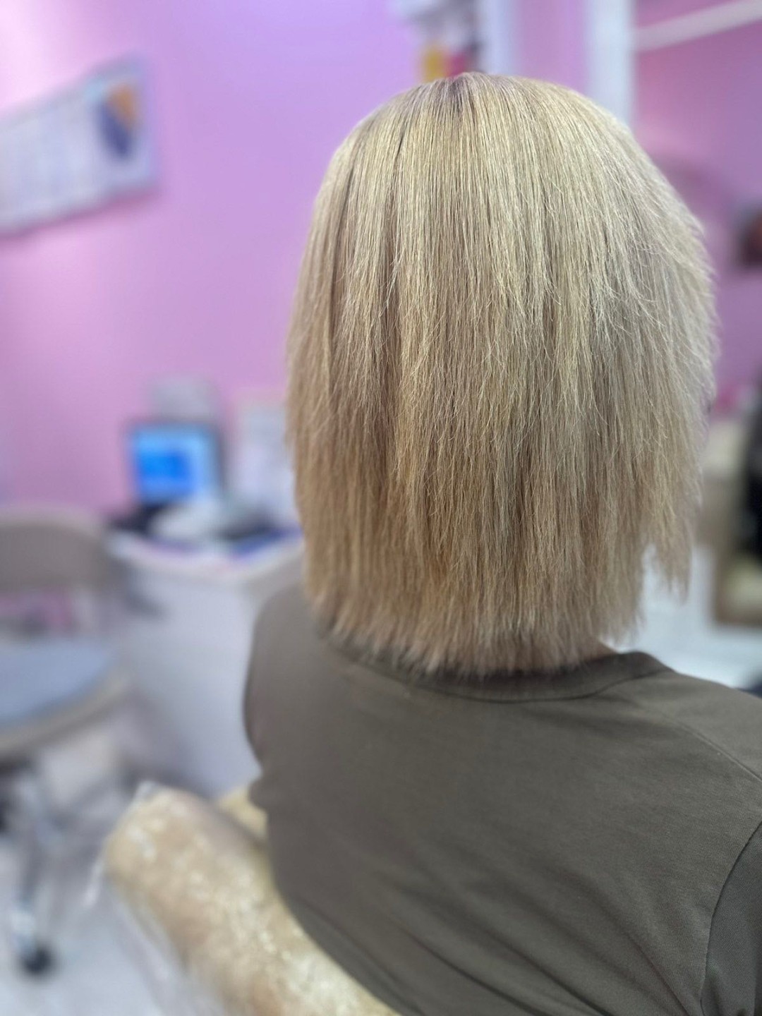 Poezija ljepote #sarajevo Keratinski tretmani Keratinsko ispravljanje kose - kosa srednje dužine