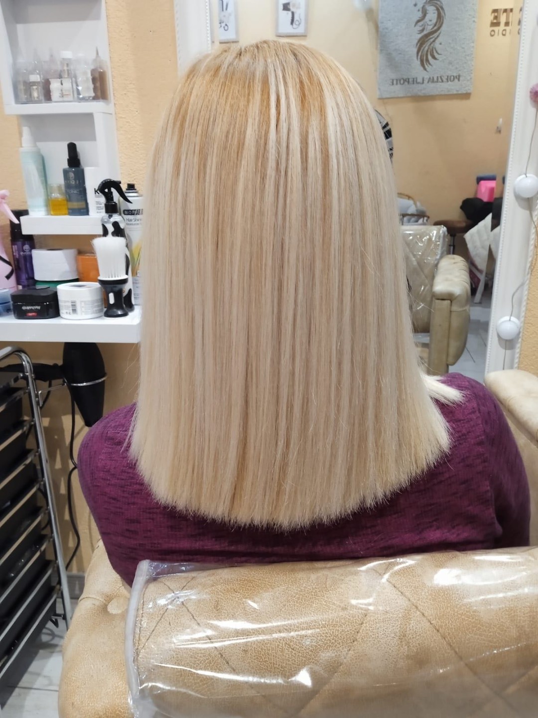 pramenovi sisanne preliv - kosa srednje dužine - Poezija ljepote, Sarajevo Pramenovi Frizerski saloni Pramenovi, Sarajevo, Novo Sarajevo - Novi Grad