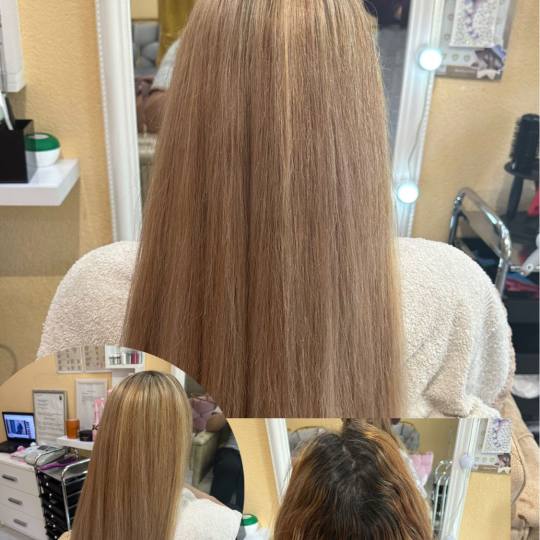 Poezija ljepote #sarajevo Pramenovi Pramenovi na foliju - duga kosa