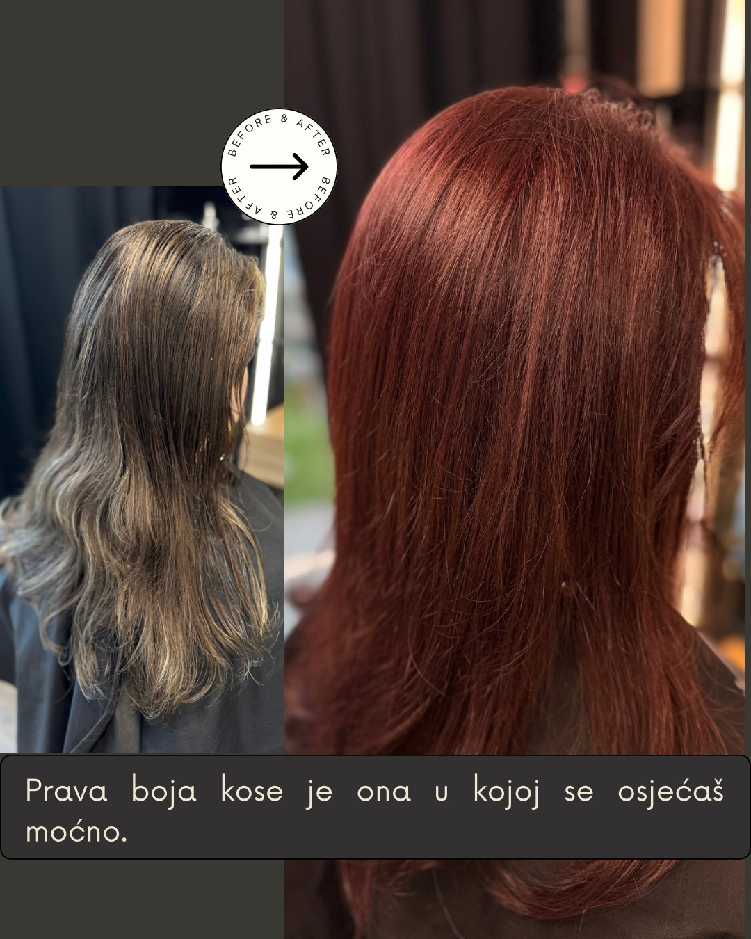 Magnifiqe beauty house #sarajevo Farbanje kose Prekolorizacija - duga kosa