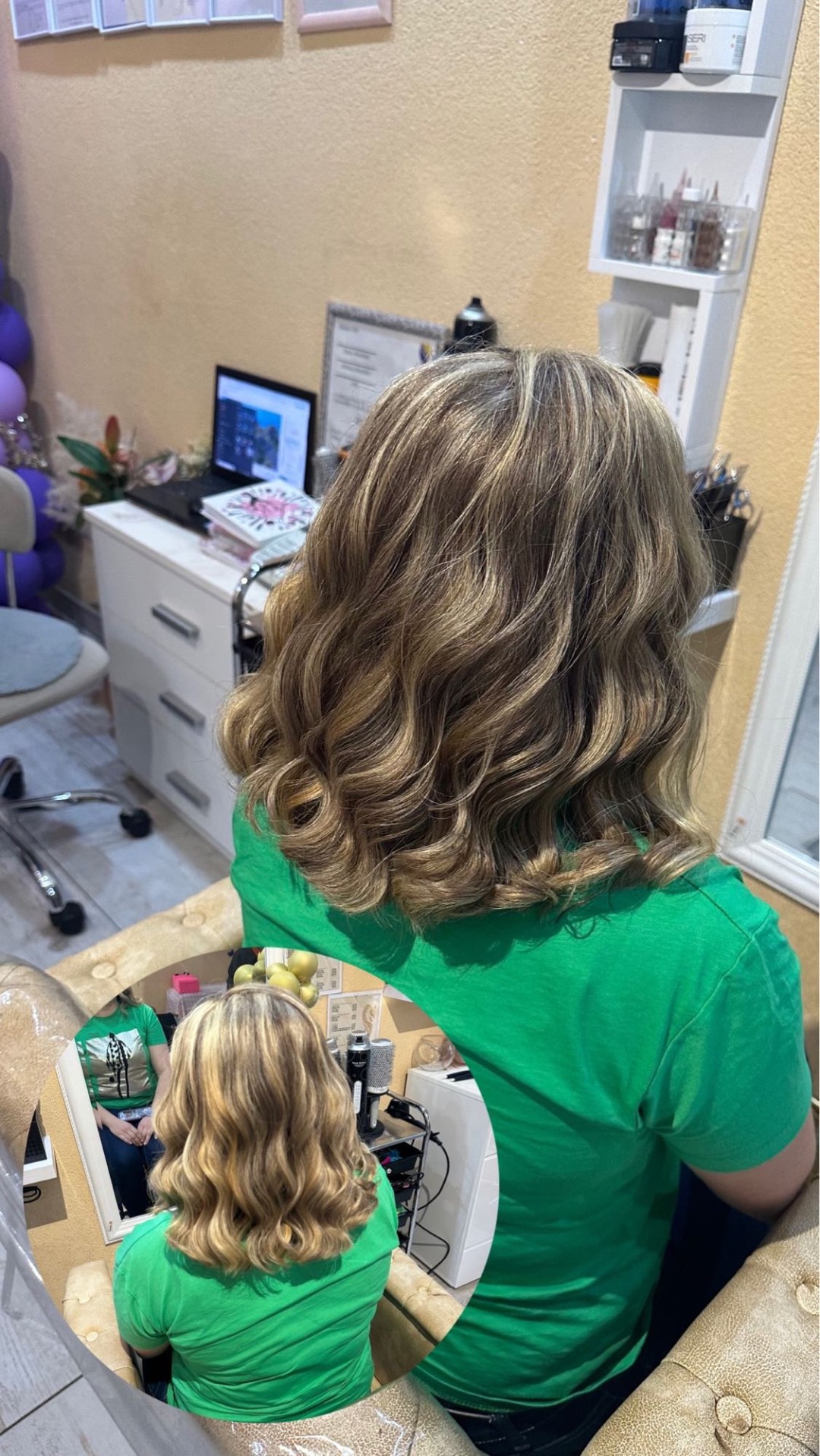 Pramenovi na foliju - kosa srednje dužine - Poezija ljepote, Sarajevo Pramenovi Frizerski saloni Pramenovi, Sarajevo, Novo Sarajevo - Novi Grad