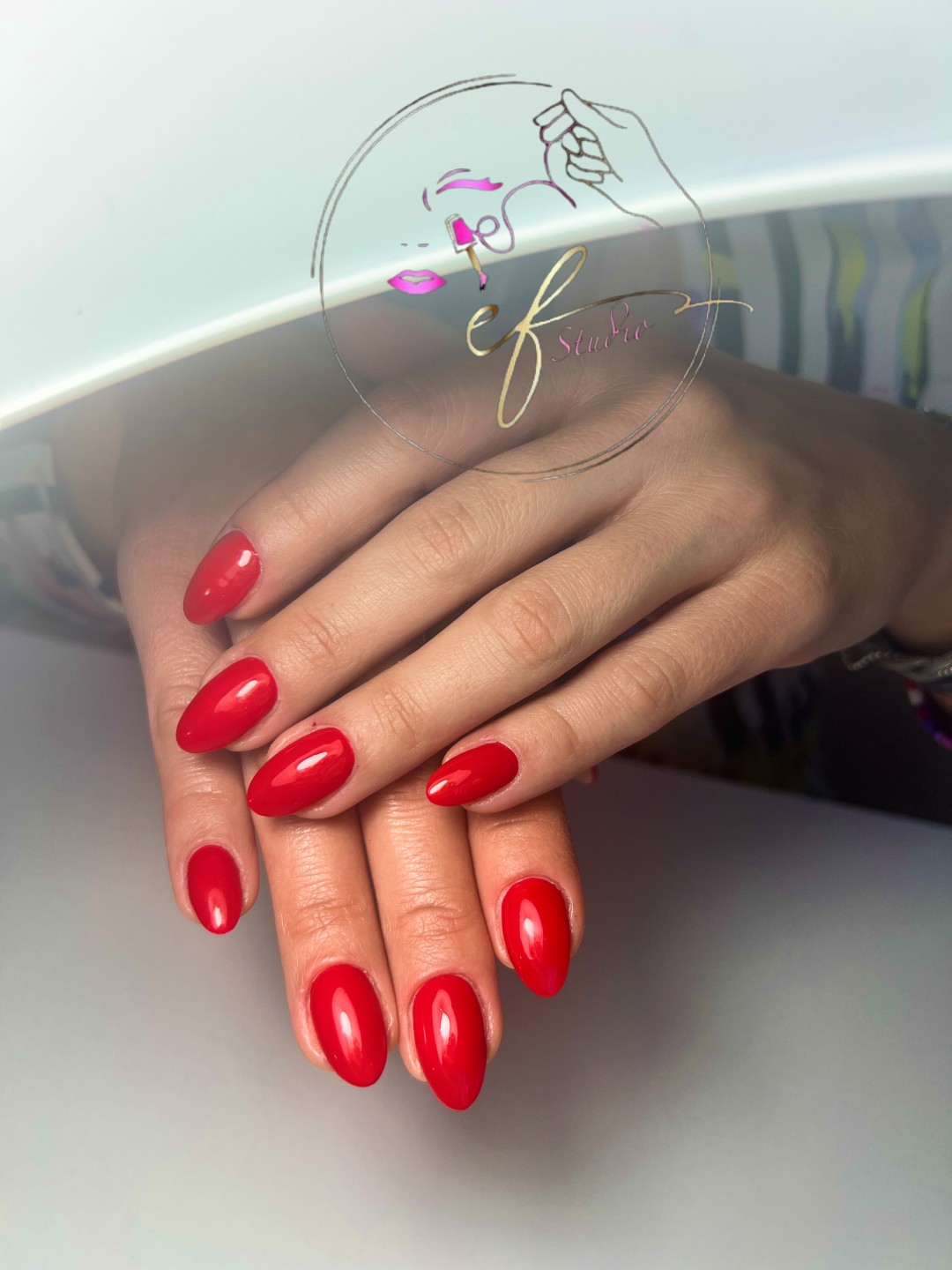 Studio ef #sarajevo Manikir Korekcija noktiju- srednja duzina