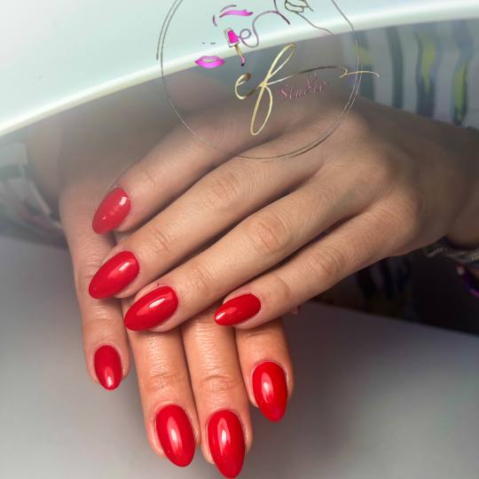 Studio ef #sarajevo Manikir Korekcija noktiju- srednja duzina