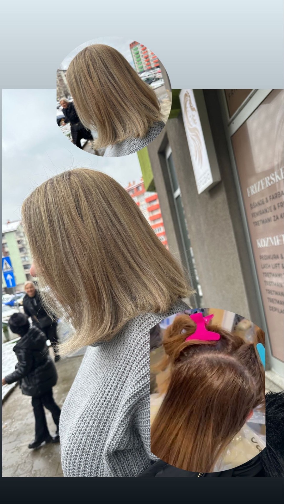 Pramenovi na foliju - kosa srednje dužine - Poezija ljepote, Sarajevo Pramenovi Frizerski saloni Pramenovi, Sarajevo, Novo Sarajevo - Novi Grad