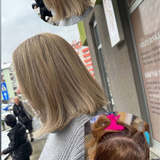 Poezija ljepote #sarajevo Pramenovi Pramenovi na foliju - kosa srednje dužine