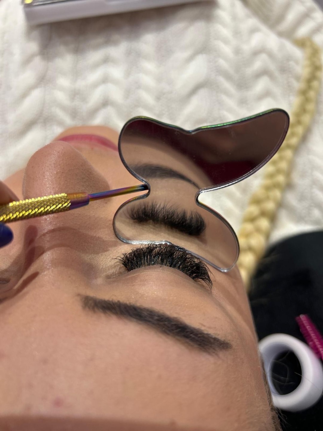 Poezija ljepote #sarajevo Nadogradnja trepavica Nadogradnja trepavica - ruski volumen