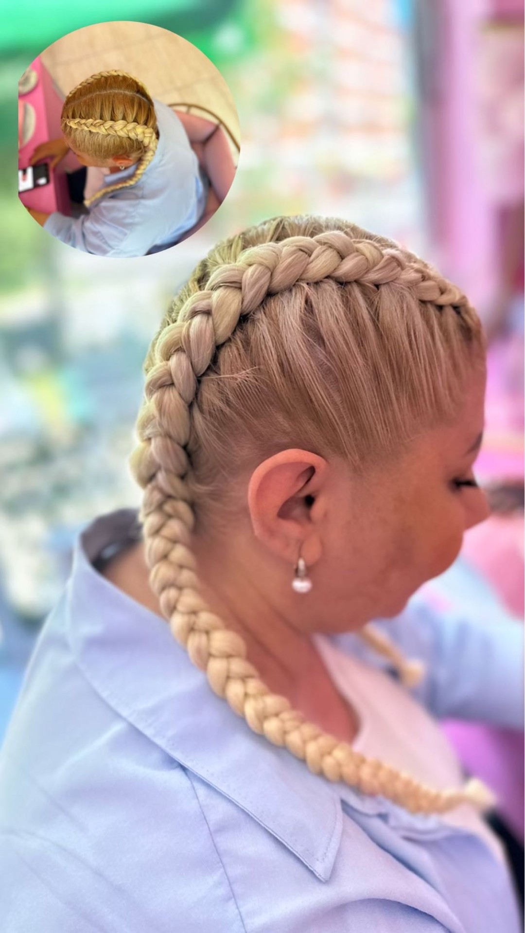 Poezija ljepote #sarajevo Pletenice, kike, punđe Pletenica - jedna