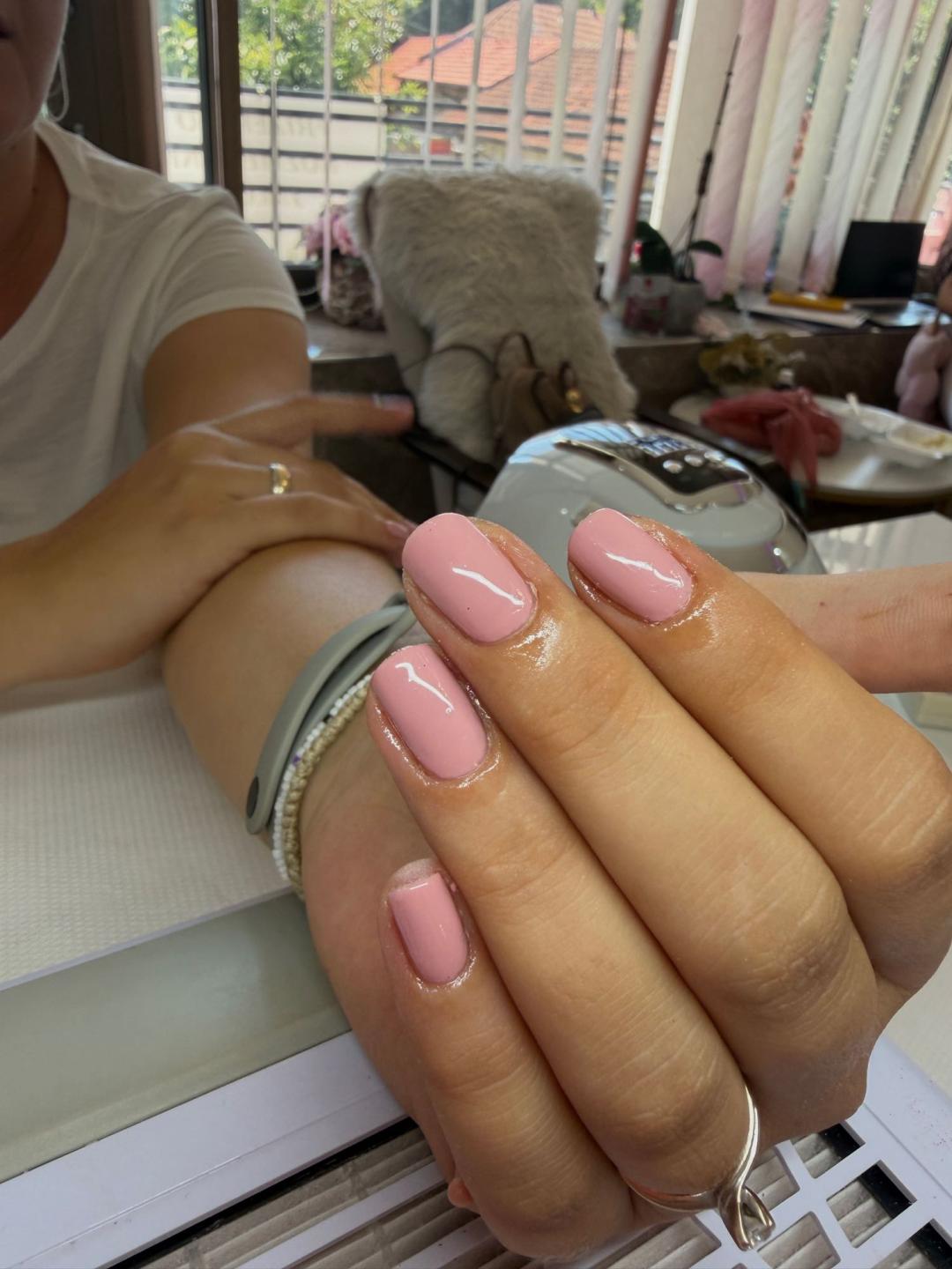 Ella #modrica Ojačavanje noktiju Rubber baza - geliranje bez turpijanja