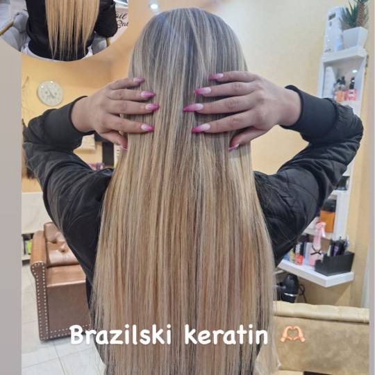 Poezija ljepote #sarajevo Keratinski tretmani Keratinsko ispravljanje kose - ekstra duga kosa