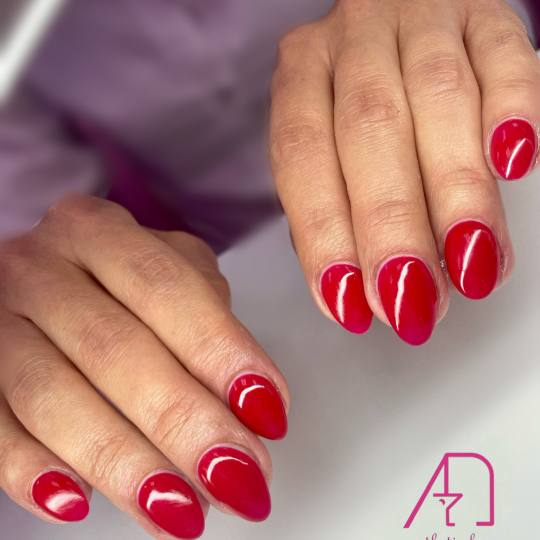 AEsthetic Bar Academy #sarajevo Ojačavanje noktiju Ojačavanje prirodnih noktiju gelom