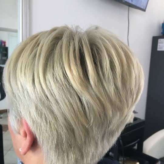 Frisco #sarajevo Farbanje kose Preliv - kratka kosa