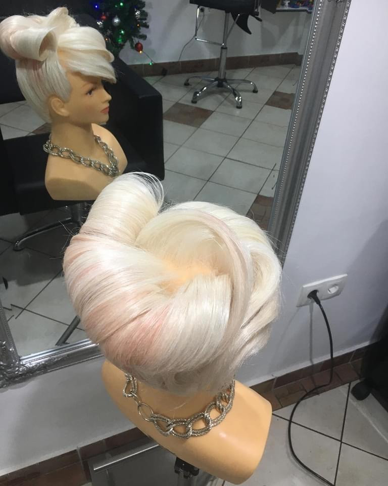 Svečana frizura složena - kratka kosa - Frisco, Sarajevo Svečane i frizure za svadbu Frizerski saloni Svečane i frizure za svadbu, Sarajevo, Centar - Stari Grad