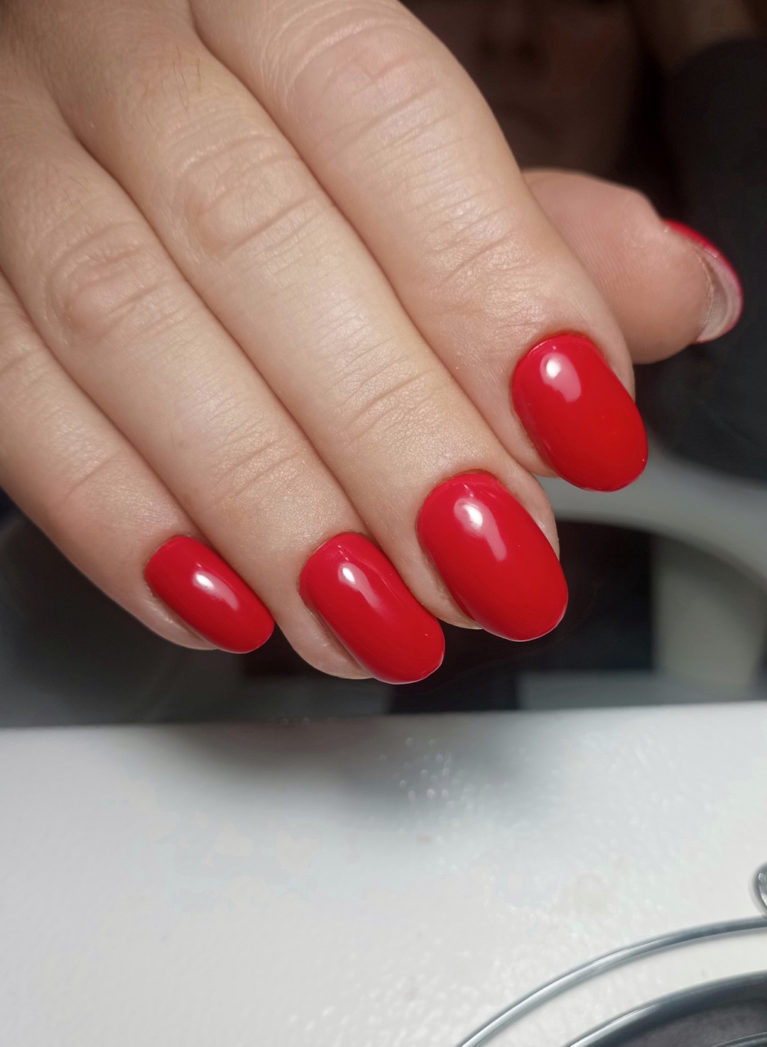 Lovely Em salon & head spa #sarajevo Ojačavanje noktiju Trajni lak/gel/rubber baza - M dužina