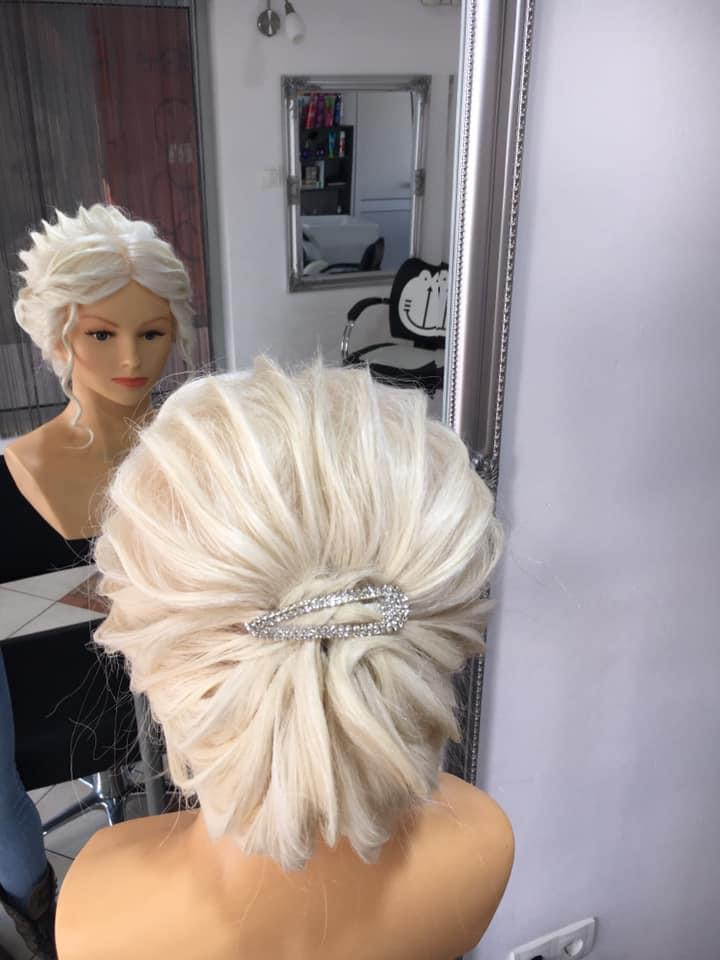 Svečana frizura složena - kratka kosa - Frisco, Sarajevo Svečane i frizure za svadbu Frizerski saloni Svečane i frizure za svadbu, Sarajevo, Centar - Stari Grad