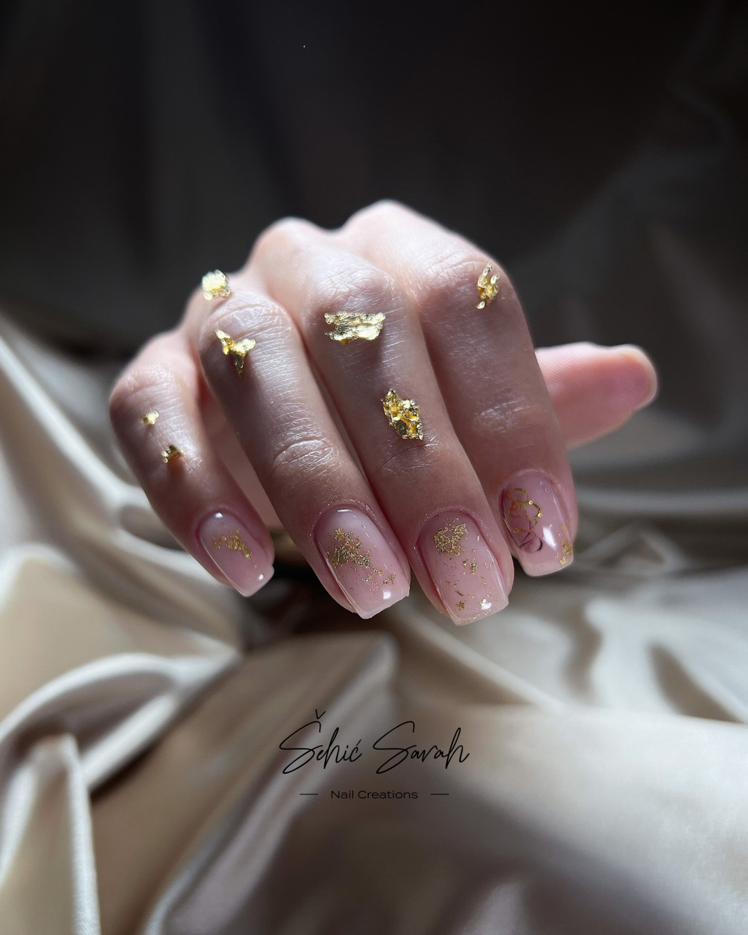 Image #sarajevo Ojačavanje noktiju Ojačavanje prirodnih noktiju gelom (Sarah)