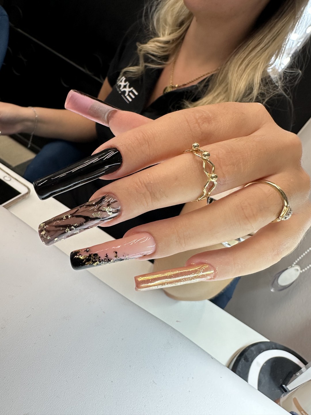 Beauty studio Luxe #sarajevo Nadogradnja noktiju Nadogradnja noktiju dual tipsama - L dužina