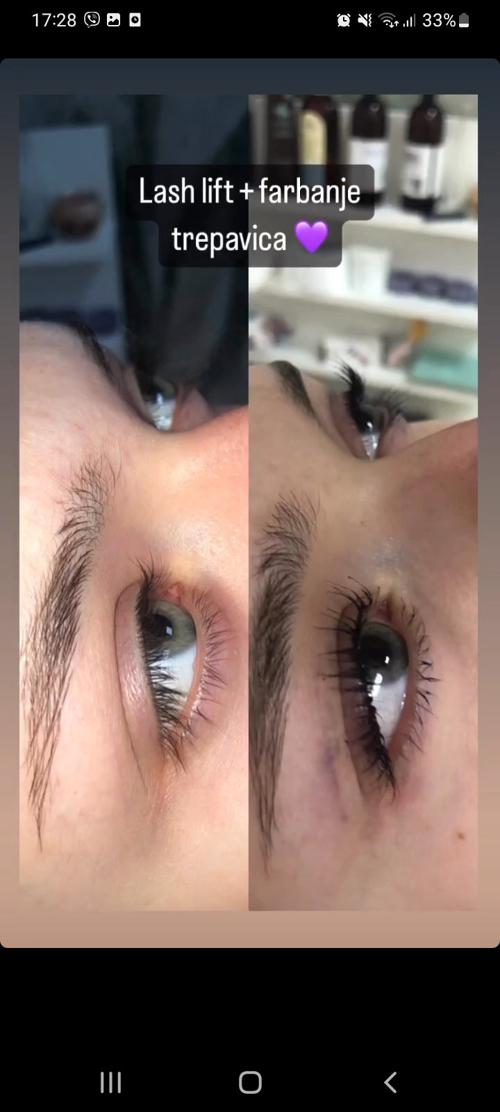 Krasyva #sarajevo Trepavice Lash lift