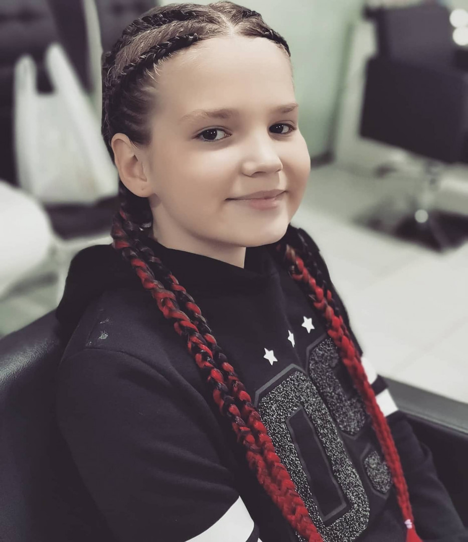 New 3 #sarajevo Pletenice, kike, punđe Pletenica - jedna