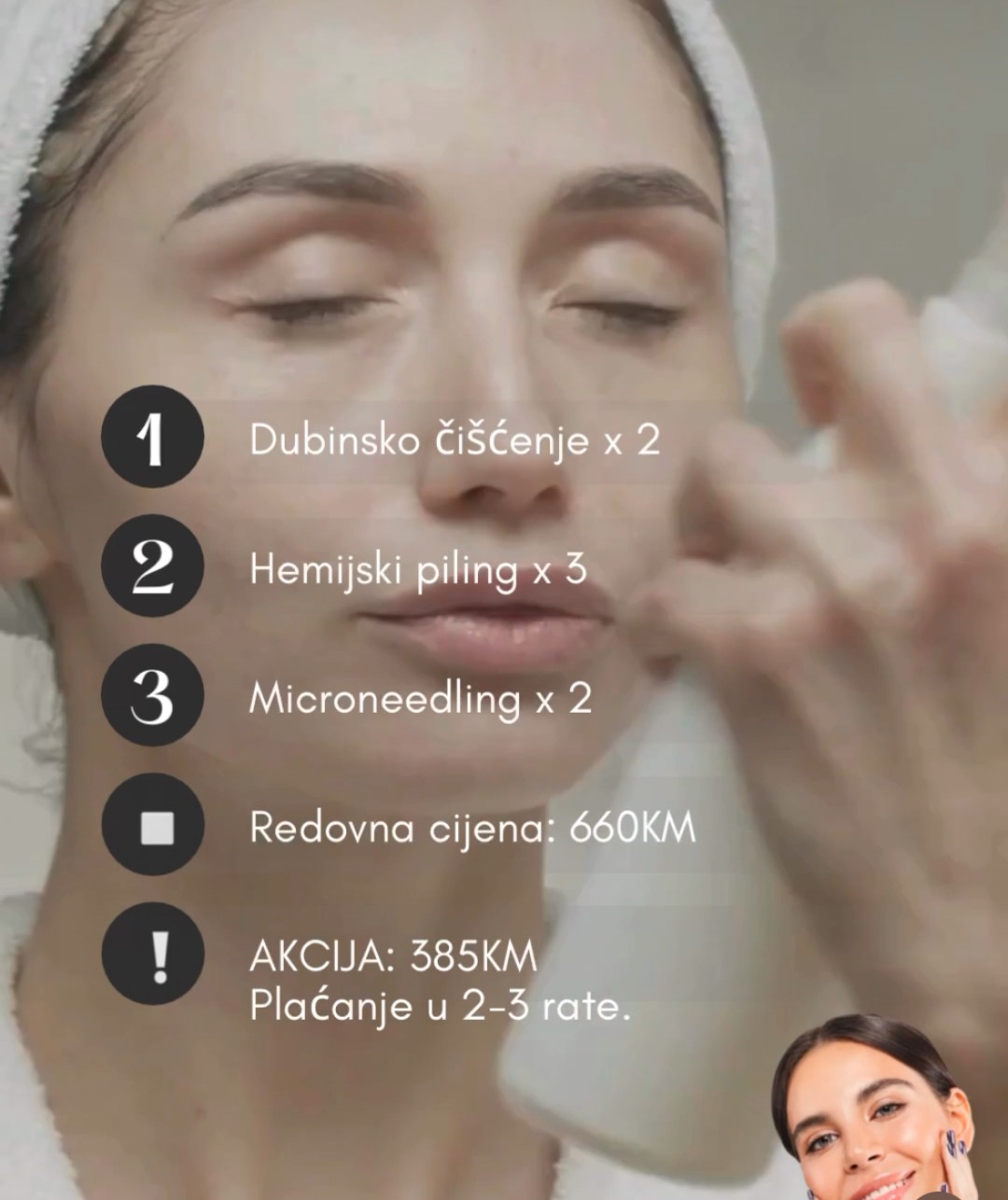 Fabrika ljepote #sarajevo Tretmani tijela Paket tretmana za masnu kožu