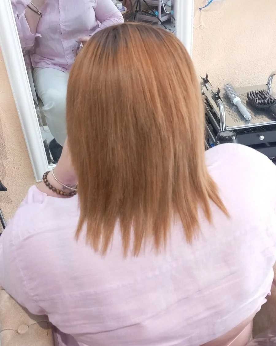 Poezija ljepote #sarajevo Keratinski tretmani Keratinsko ispravljanje kose - kosa srednje dužine