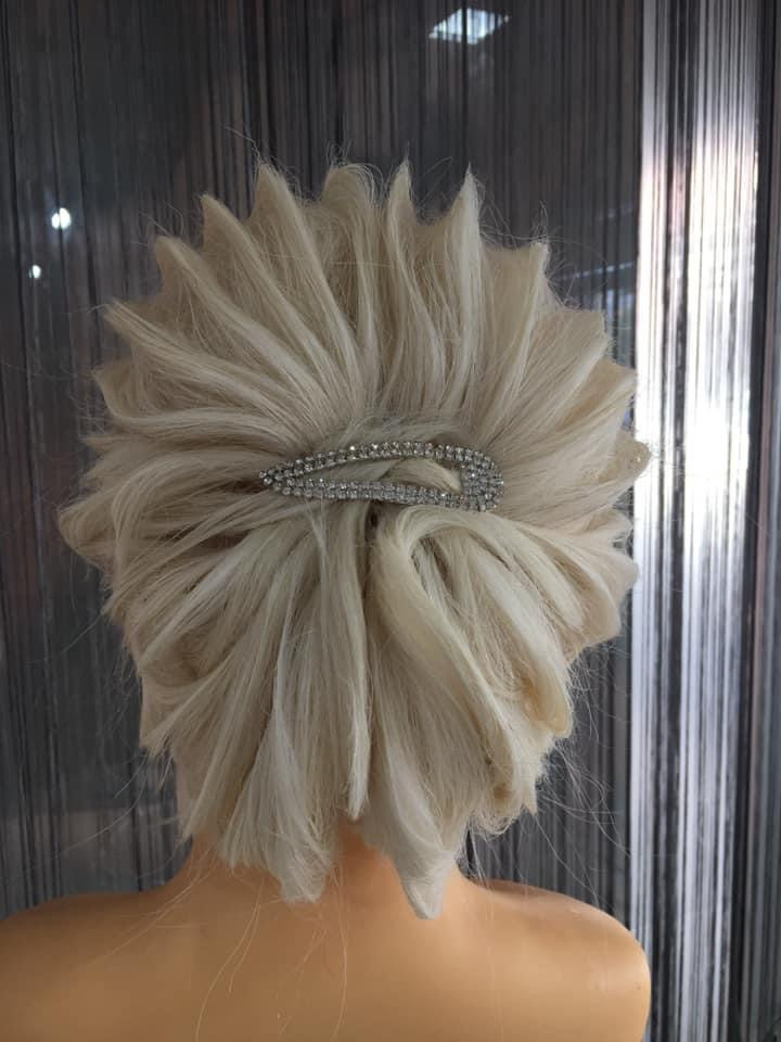 Svečana frizura složena - kratka kosa - Frisco, Sarajevo Svečane i frizure za svadbu Frizerski saloni Svečane i frizure za svadbu, Sarajevo, Centar - Stari Grad