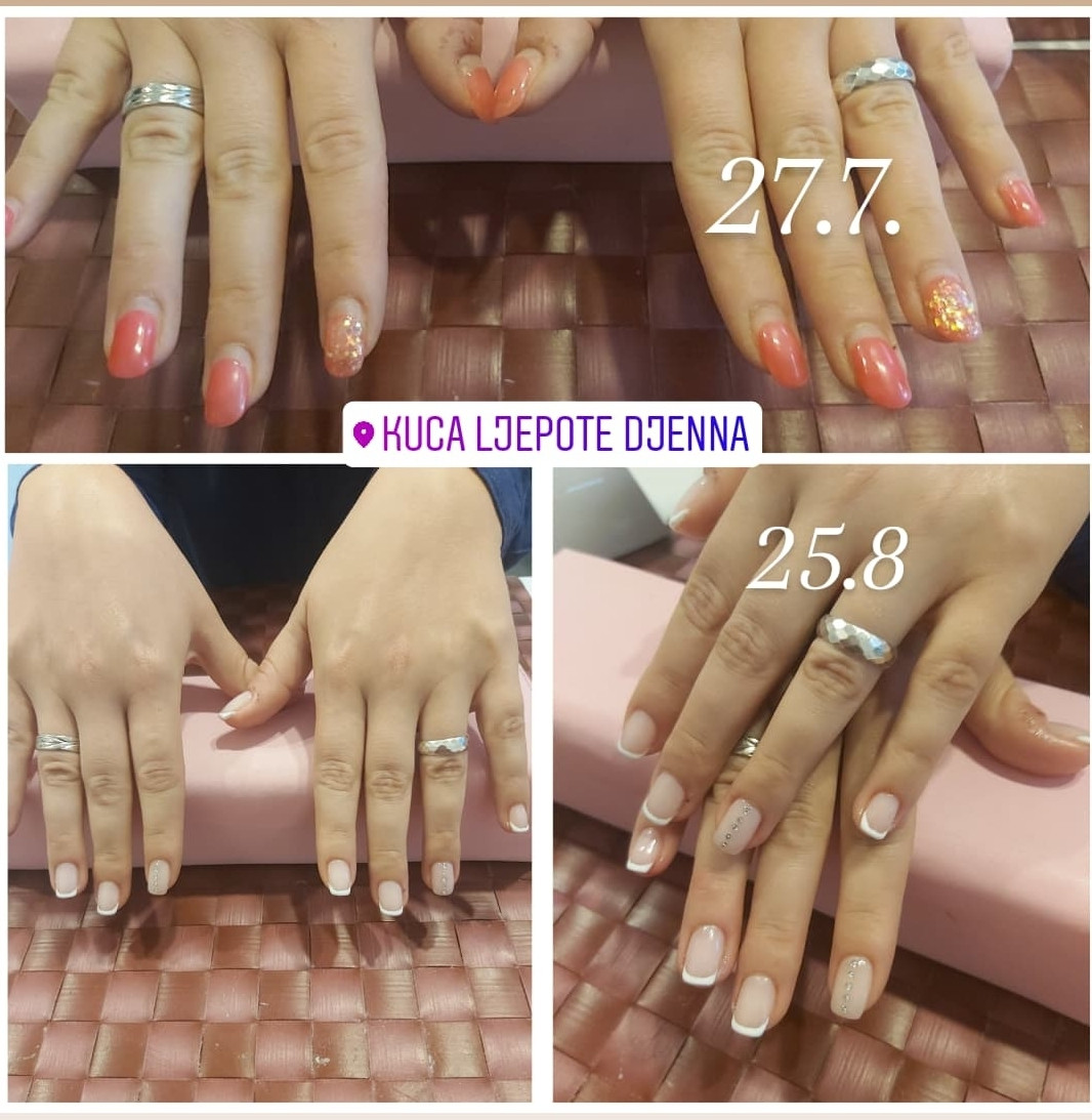 Kuća ljepote Djenna #sarajevo Ojačavanje noktiju