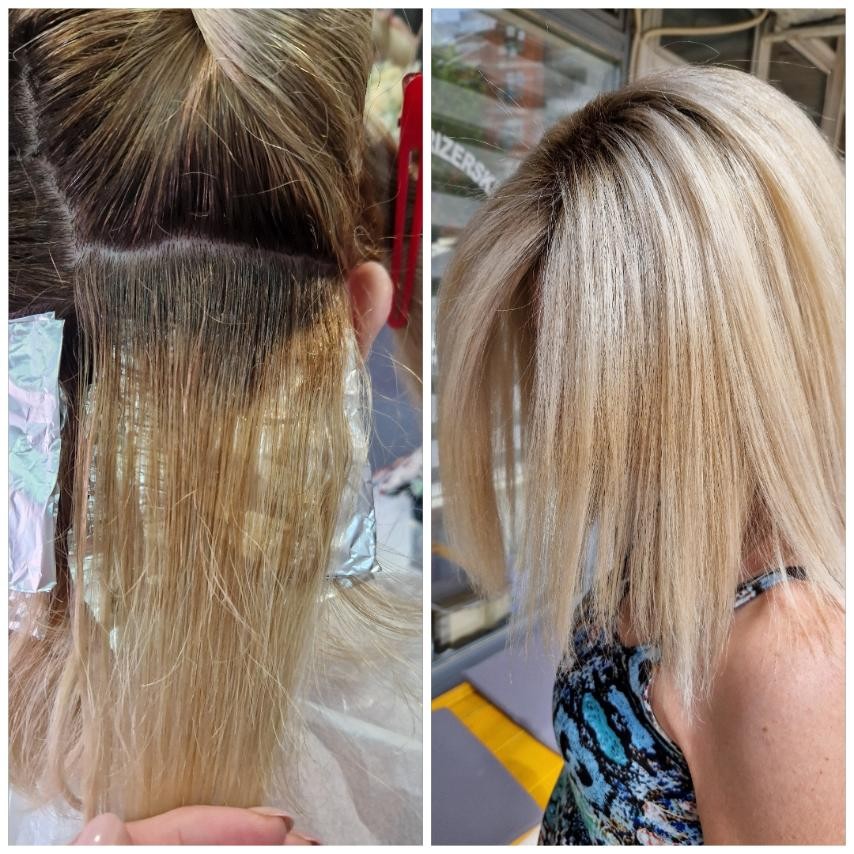 Hair studio Elena #prijedor Pramenovi Pramenovi u više nijansi - duga kosa