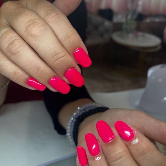 Ella #modrica Izlivanje noktiju Nadogradnja noktiju - S dužina