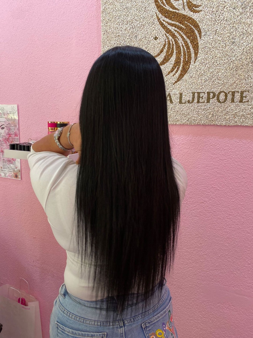 Poezija ljepote #sarajevo Keratinski tretmani Keratinsko ispravljanje kose - ekstra duga kosa