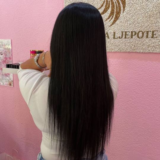 Poezija ljepote #sarajevo Keratinski tretmani Keratinsko ispravljanje kose - ekstra duga kosa