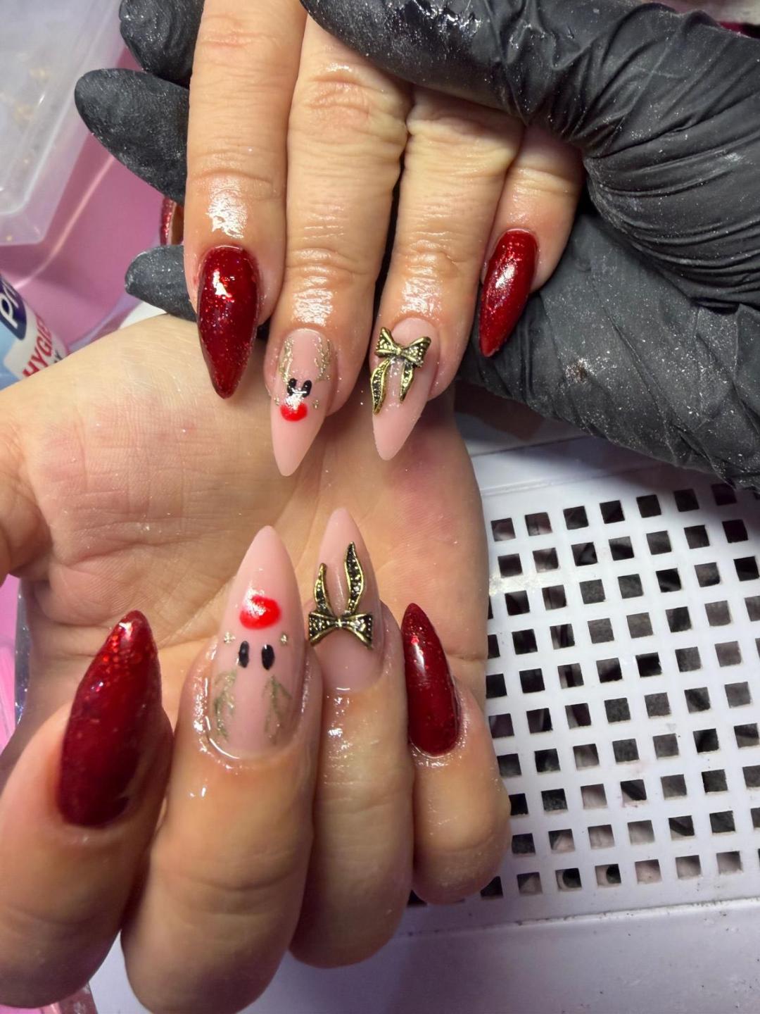 Poezija ljepote #sarajevo Nadogradnja noktiju Nadogradnja noktiju tipsama - french / ombre