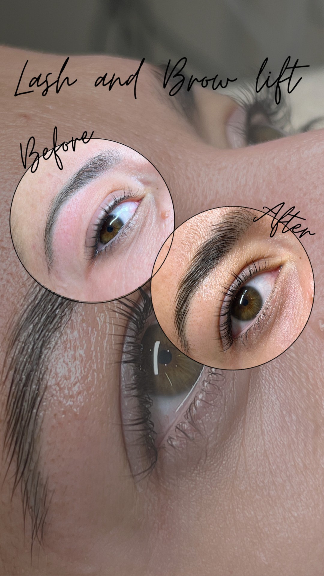 Goldy Studio #bijeljina Trepavice Lash lift + brow lift