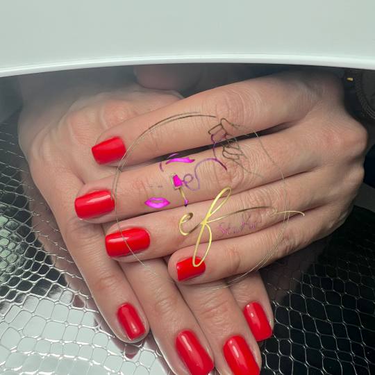 Studio ef #sarajevo Ojačavanje noktiju Gel na prirodne nokte-kratki nokti