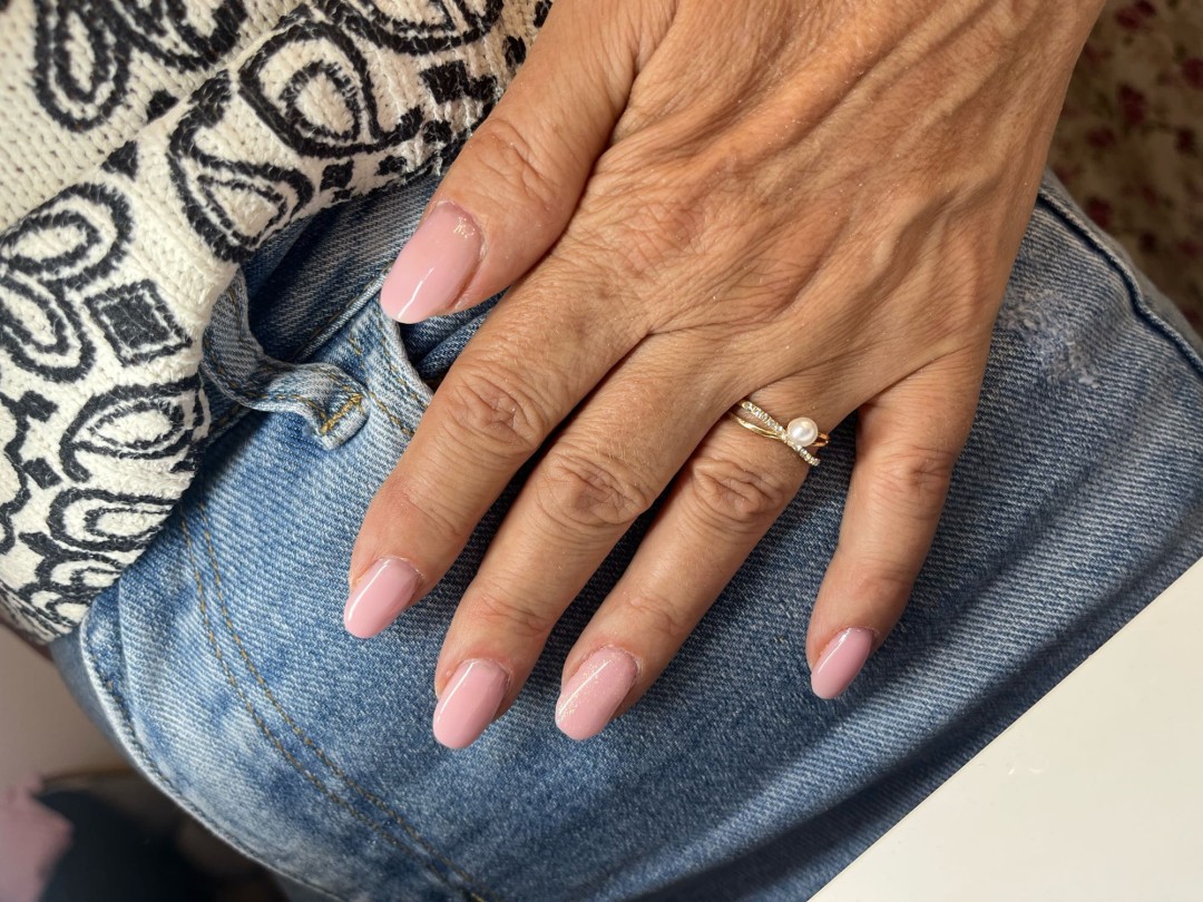 Ella #modrica Ojačavanje noktiju Rubber baza - geliranje bez turpijanja