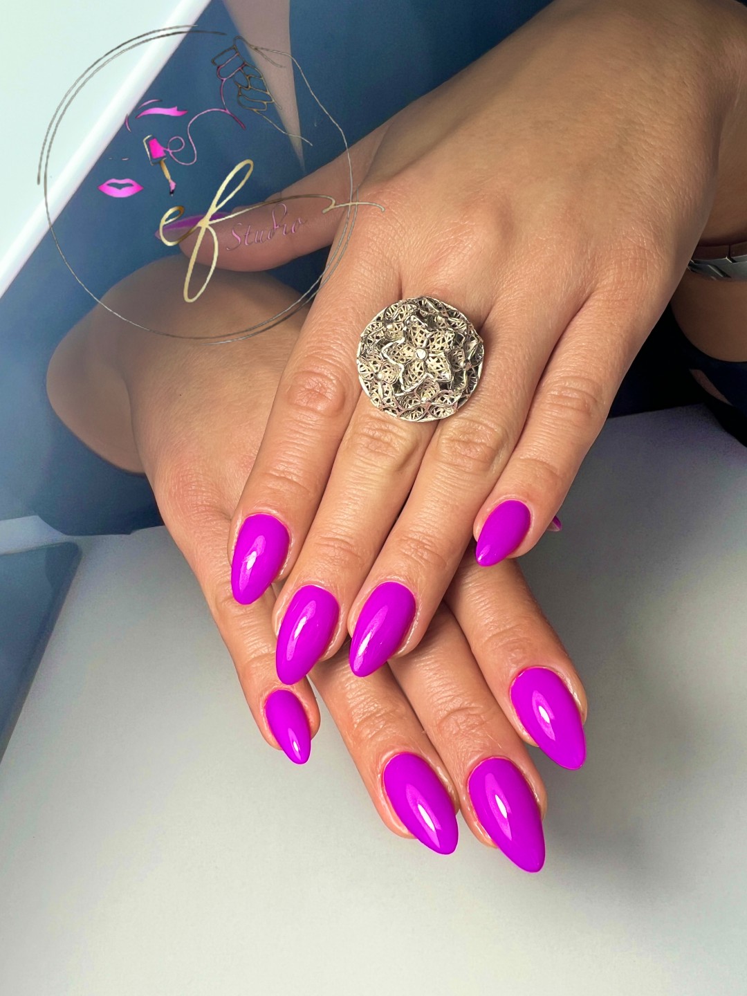 Studio ef #sarajevo Korekcija noktiju Skidanje tuđeg rada + korekcija kratki nokti