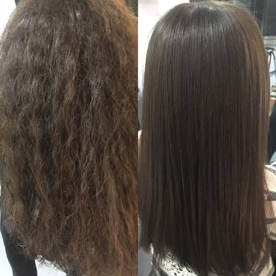 Poezija ljepote #sarajevo Keratinski tretmani Keratinsko ispravljanje kose - kosa srednje dužine